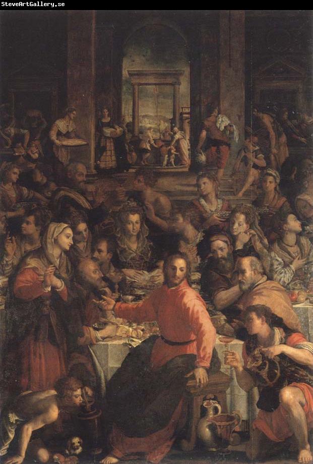 ALLORI Alessandro The wedding to canons